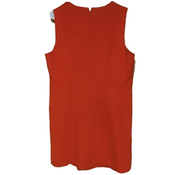 Boss Orange Tangerine Orange Sleeveless Shift Sleeveless Dress sz L / 14? - Picture 3 of 6